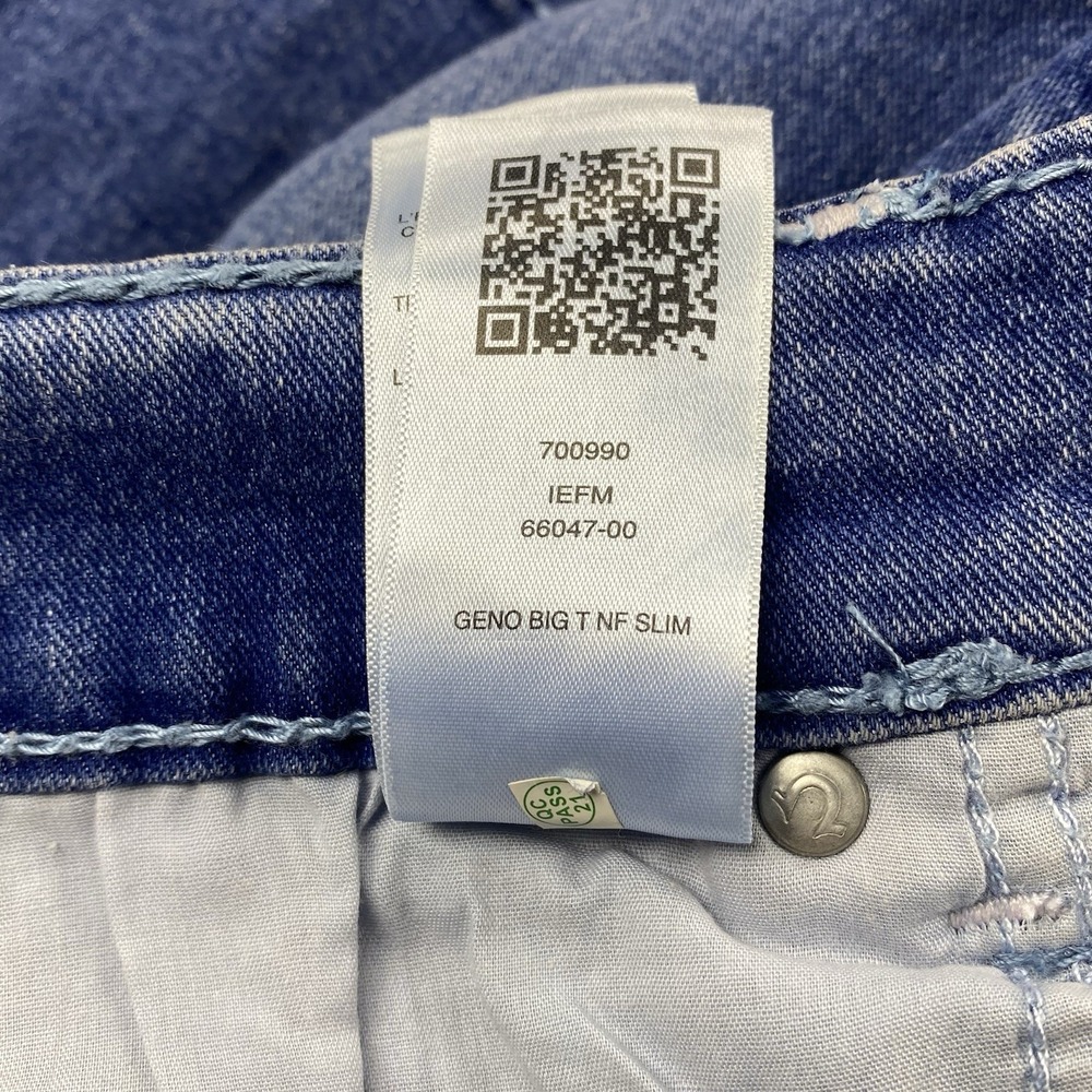True Religion Geno Big T NF Slim Jeans Men's Size 38 Medium Neptune Wash NWT - Picture 11 of 16
